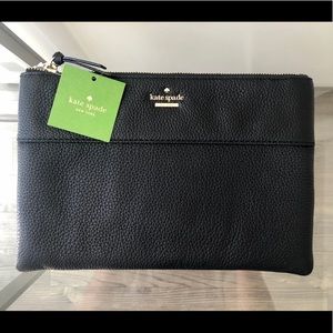 KATE SPADE JACKSON STREET LARGE MILA BLACK HANDBAG